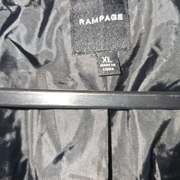 Rampage XL Blue Black Toggle Jacket XL Y2K - Picture 2 of 7